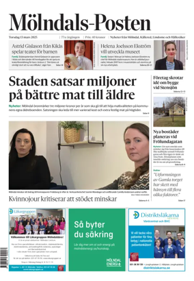 Cover of Mölndals-Posten