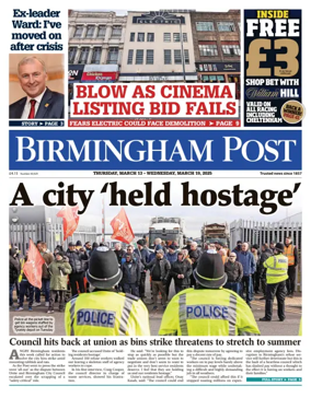 Cover of Birmingham Post