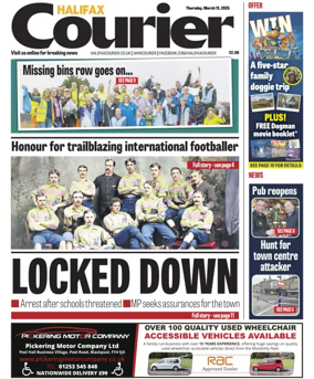 Cover of Halifax Courier