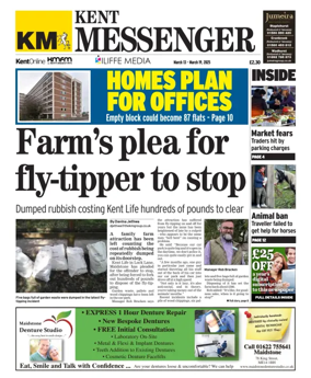 Cover of Kent Messenger Maidstone