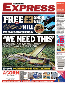 Cover of Merthyr Express