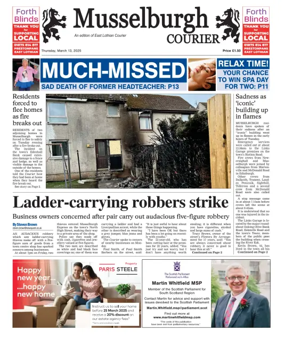 Cover of Musselburgh Courier