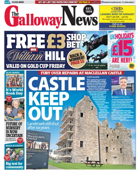 Cover of The Galloway News