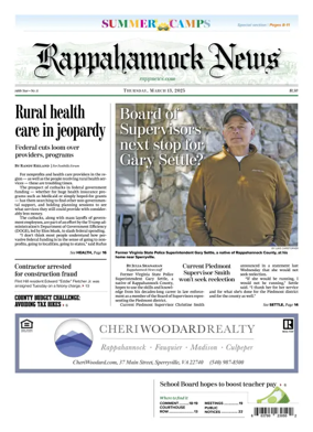 Cover of Rappahannock News