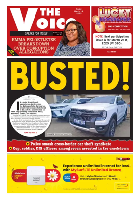 Cover of The Voice (Botswana)