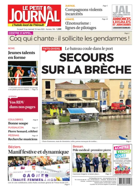 Cover of Le Petit Journal - L'hebdo local de l'Hérault