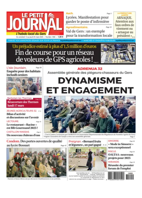 Cover of Le Petit Journal - L'hebdo local du Gers