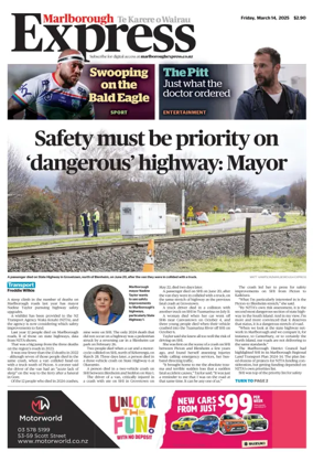 Cover of Marlborough Express