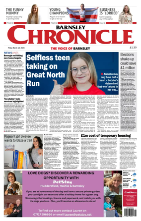 Cover of Barnsley Chronicle