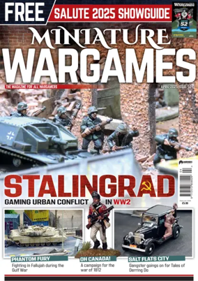 Cover of Miniature Wargames