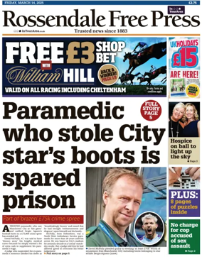 Cover of Rossendale Free Press