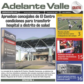 Cover of Adelante Valle