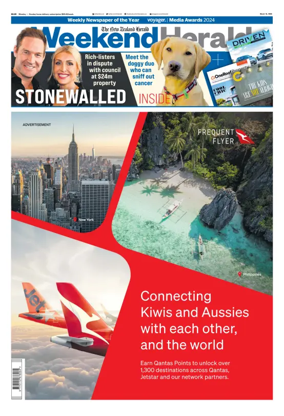 Cover of Weekend Herald