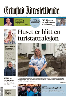 Cover of Grimstad Adressetidende