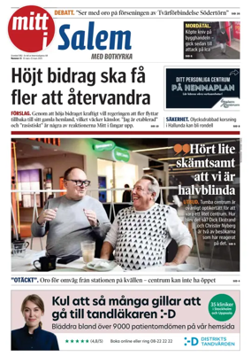 Cover of Mitt i Salem