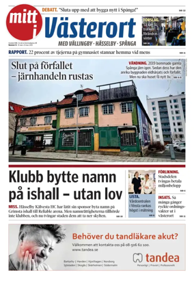 Cover of Mitt i Västerort