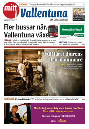 Cover of Vallentuna Nyheter
