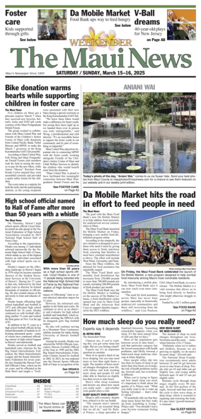 Cover of The Maui News - Weekender