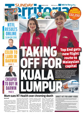 Cover of Sunday Territorian