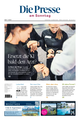 Cover of Die Presse am Sonntag