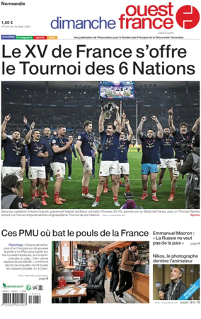 Cover of Dimanche Ouest France (Normandie)