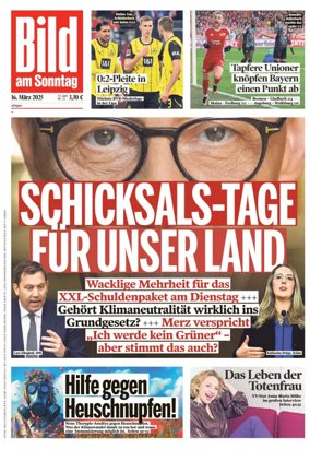 Cover of Bild am Sonntag