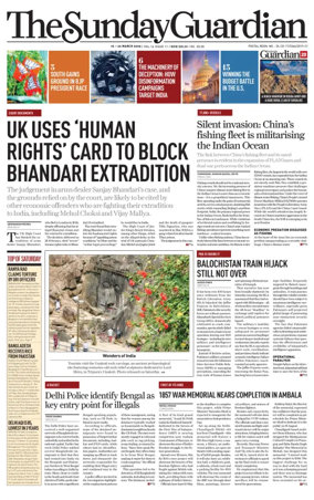 Cover of The Sunday Guardian