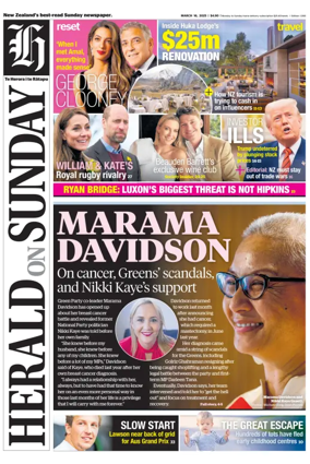 Cover of Herald on Sunday