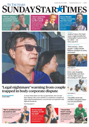 Cover of Sunday Star-Times