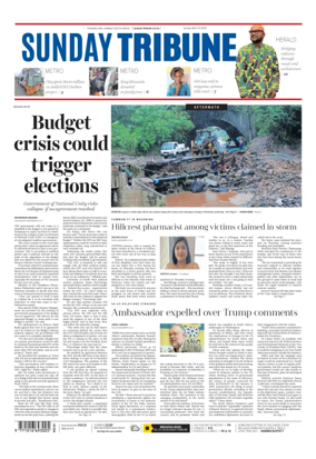 Cover of Sunday Tribune