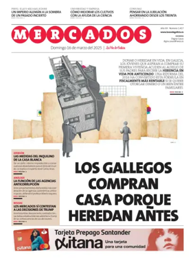 Cover of La Voz de Galicia (Monforte) - Mercados