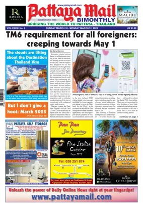 Cover of Pattaya Mail