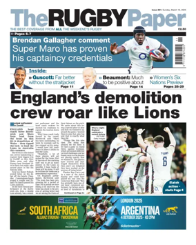 Cover of The Rugby Paper