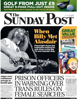 Cover of The Sunday Post (Dundee)