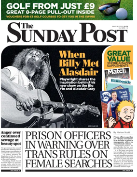 Cover of The Sunday Post (Inverness)