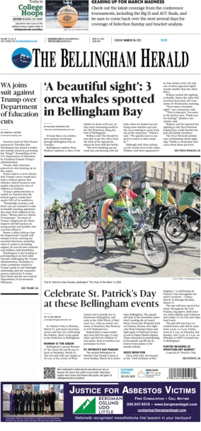 Cover of The Bellingham Herald (Sunday)
