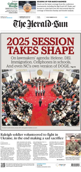 Cover of The Herald-Sun (Sunday)