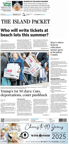 Cover of The Island Packet (Sunday)