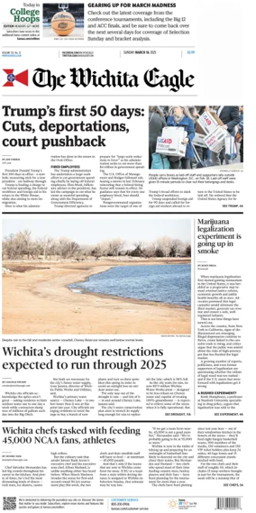 Cover of The Wichita Eagle (Sunday)