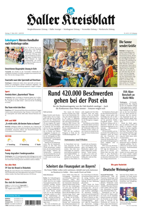 Cover of NW - Haller Kreisblatt