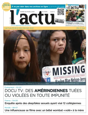Cover of L'actu