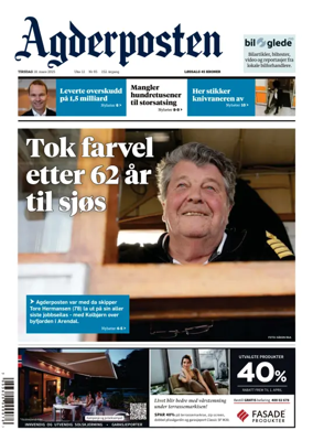 Cover of Agderposten