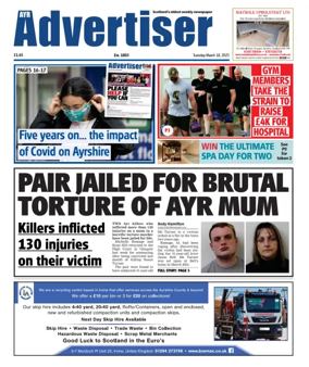 Cover of Ayr Advertiser