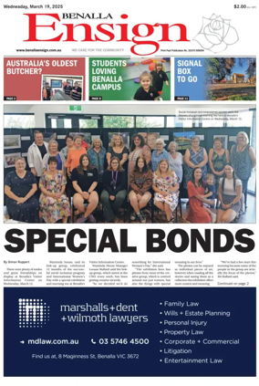 Cover of Benalla Ensign