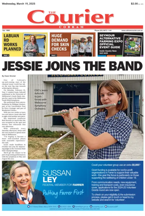 Cover of The Cobram Courier