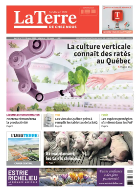 Cover of La Terre de chez nous