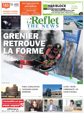 Cover of Le Reflet (The News)