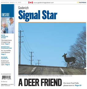Cover of The Goderich Signal-Star