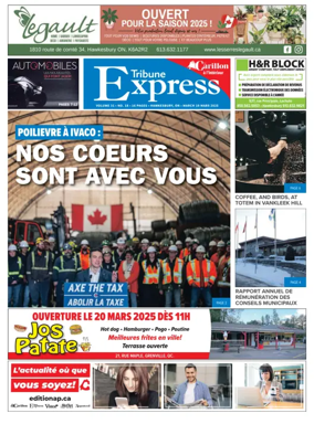 Cover of Tribune Express