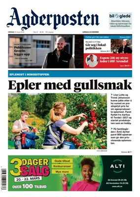 Cover of Agderposten